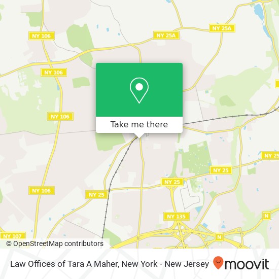 Mapa de Law Offices of Tara A Maher