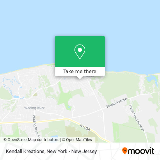 Kendall Kreations map