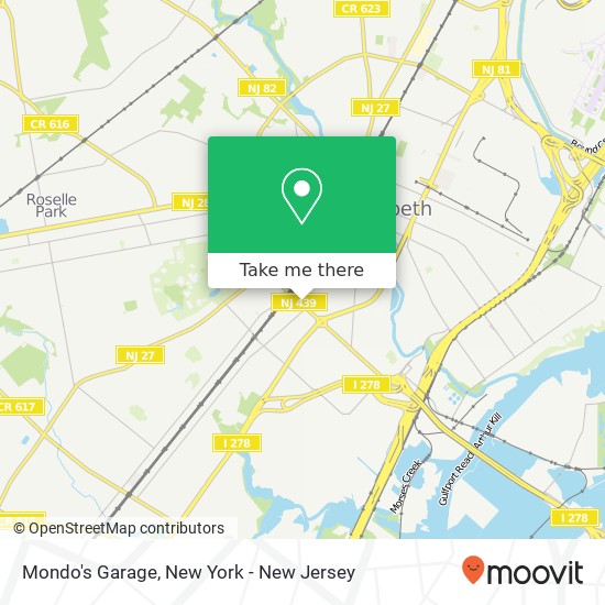 Mondo's Garage map