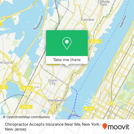 Chiropractor Accepts Insurance Near Me map