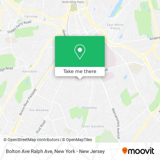 Mapa de Bolton Ave Ralph Ave
