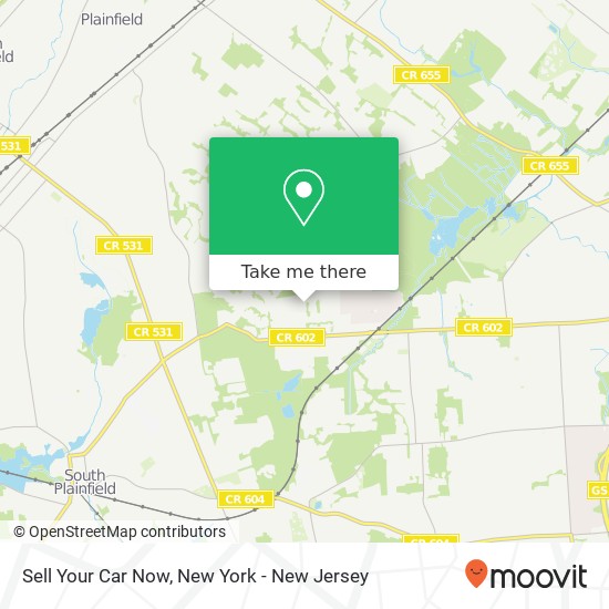 Sell Your Car Now map