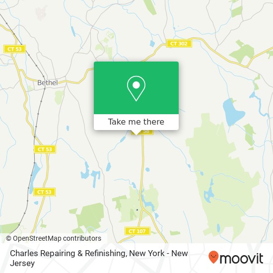 Mapa de Charles Repairing & Refinishing