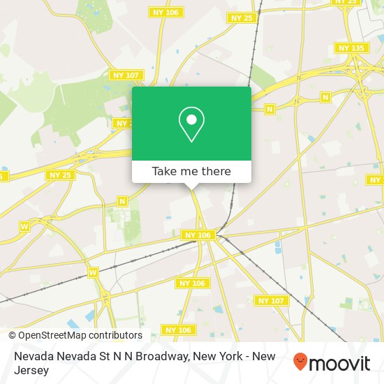 Nevada Nevada St N N Broadway map