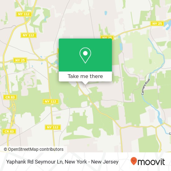 Yaphank Rd Seymour Ln map