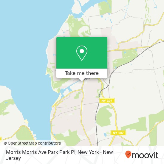 Mapa de Morris Morris Ave Park Park Pl