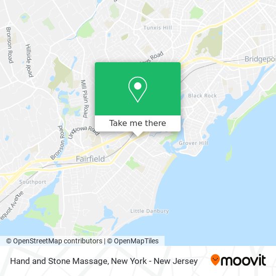 Hand and Stone Massage map