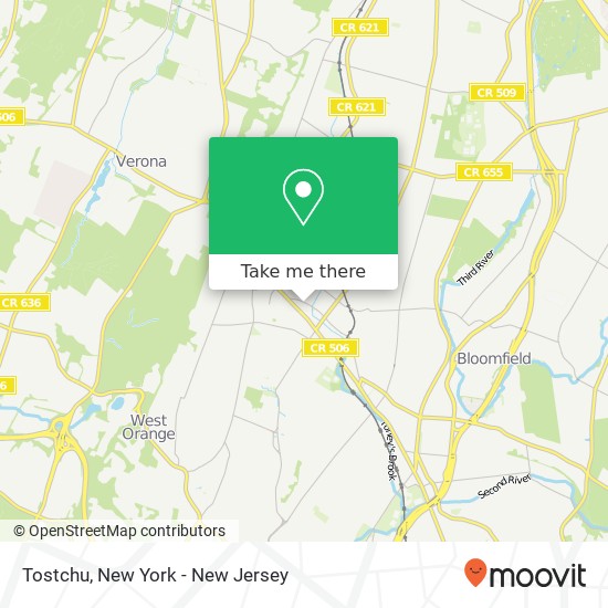 Mapa de Tostchu
