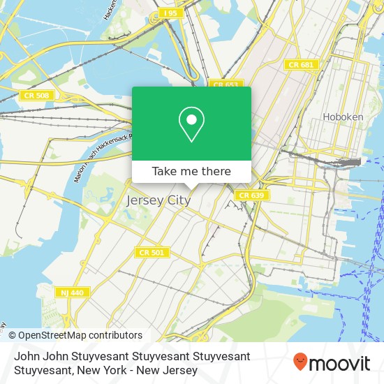 Mapa de John John Stuyvesant Stuyvesant Stuyvesant Stuyvesant