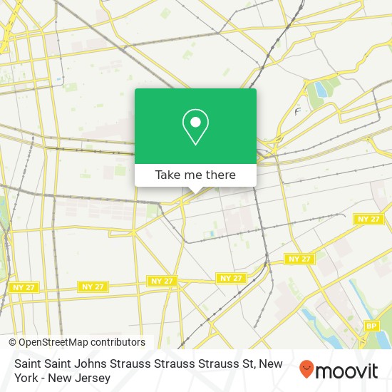 Mapa de Saint Saint Johns Strauss Strauss Strauss St