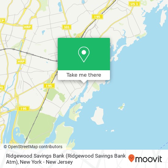 Ridgewood Savings Bank map