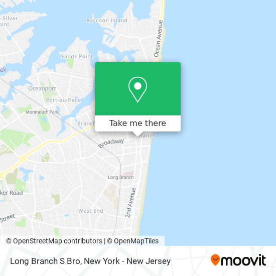 Long Branch S Bro map