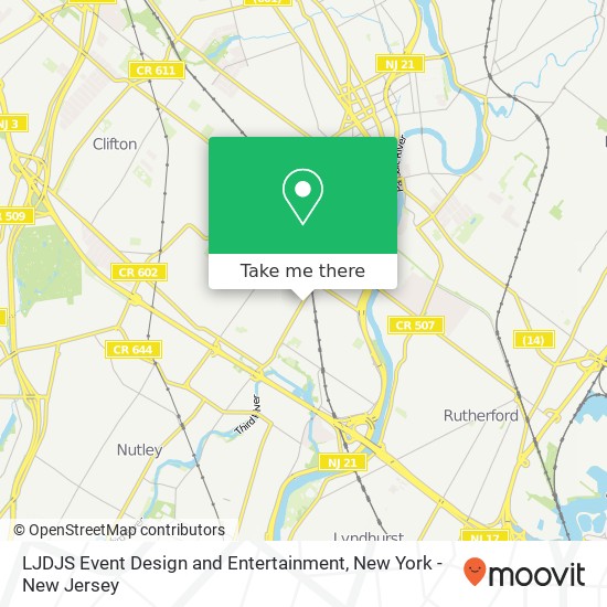 Mapa de LJDJS Event Design and Entertainment