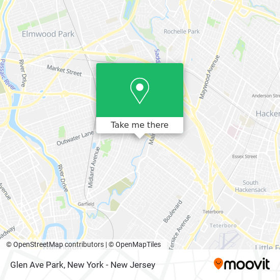Mapa de Glen Ave Park