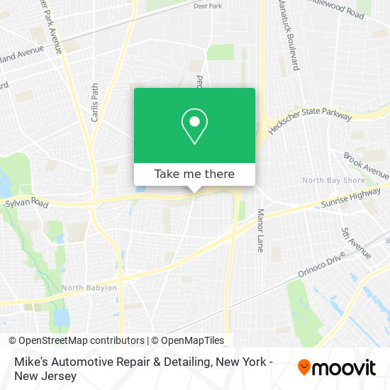 Mike's Automotive Repair & Detailing map