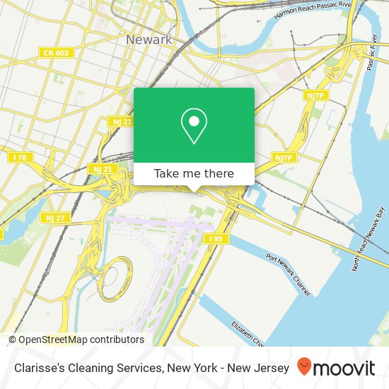 Clarisse's Cleaning Services map