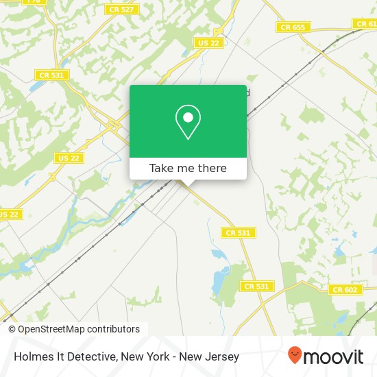 Holmes It Detective map