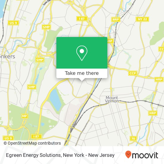 Egreen Energy Solutions map