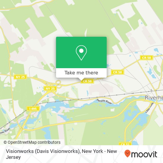 Visionworks (Davis Visionworks) map