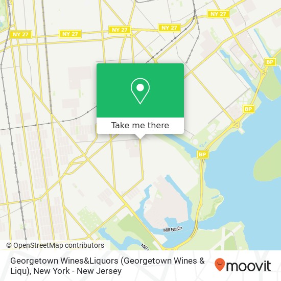 Georgetown Wines&Liquors (Georgetown Wines & Liqu) map