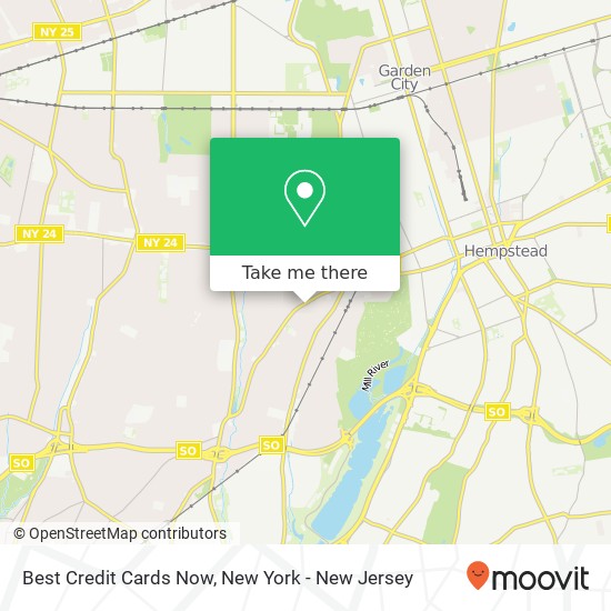 Best Credit Cards Now map