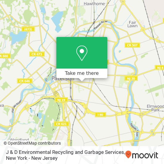 J & D Environmental Recycling and Garbage Services map