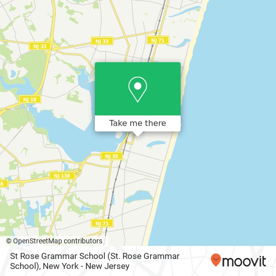 St Rose Grammar School map