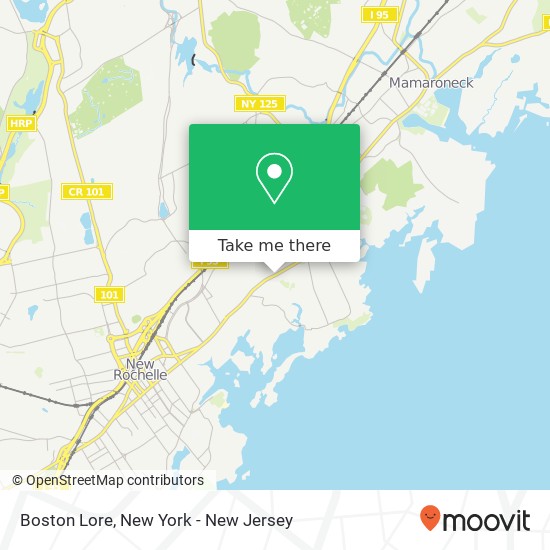 Boston Lore map