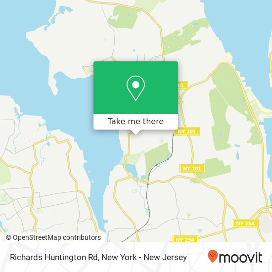 Mapa de Richards Huntington Rd