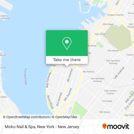 Moko Nail & Spa map
