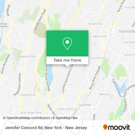 Mapa de Jennifer Concord Rd