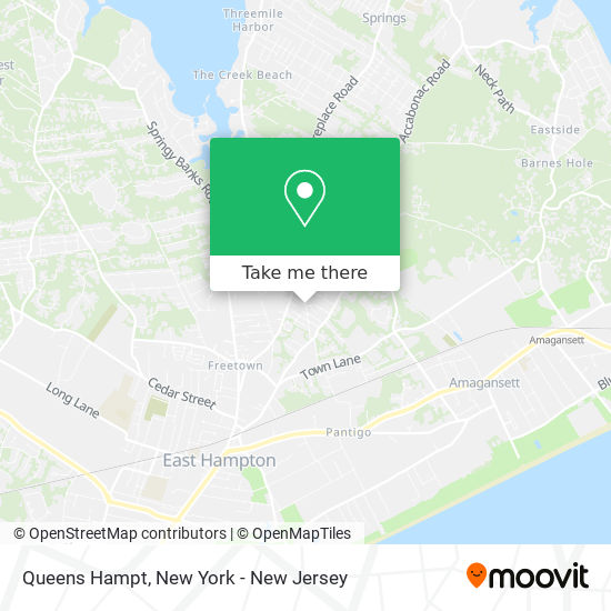 Mapa de Queens Hampt