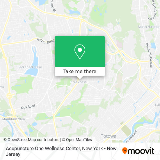 Acupuncture One Wellness Center map