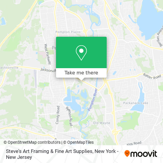 Steve's Art Framing & Fine Art Supplies map