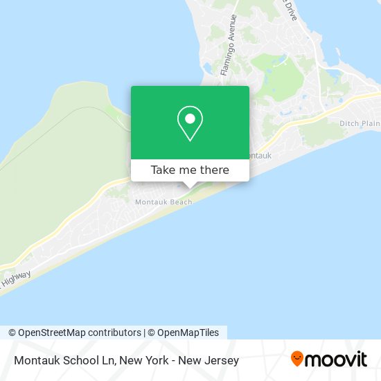 Montauk School Ln map