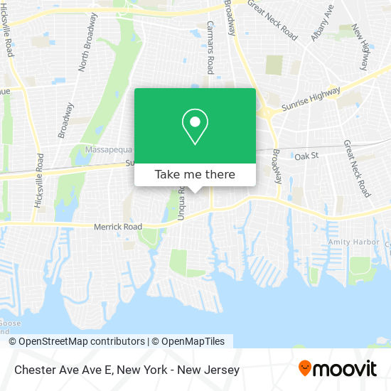 Mapa de Chester Ave Ave E