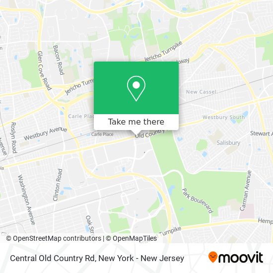 Central Old Country Rd map
