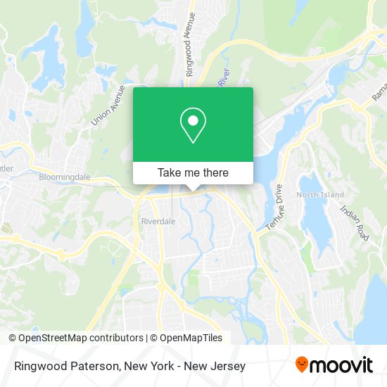 Mapa de Ringwood Paterson