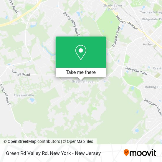 Mapa de Green Rd Valley Rd