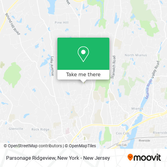 Parsonage Ridgeview map