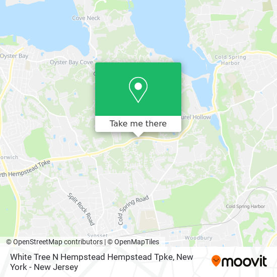 White Tree N Hempstead Hempstead Tpke map