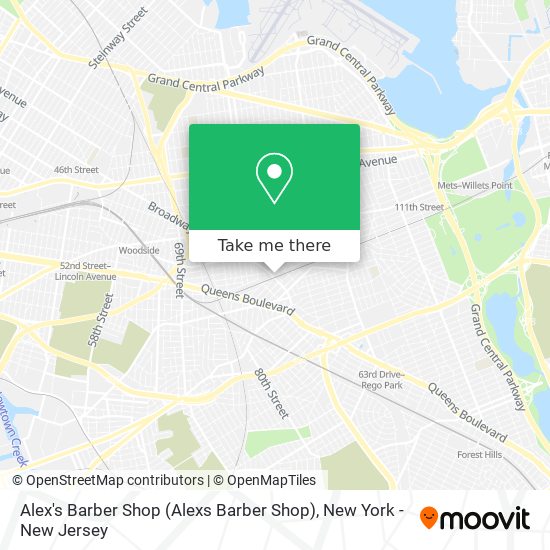 Alex's Barber Shop (Alexs Barber Shop) map