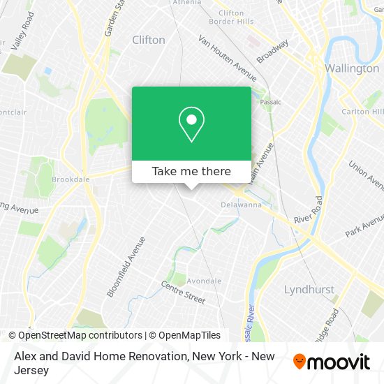 Alex and David Home Renovation map