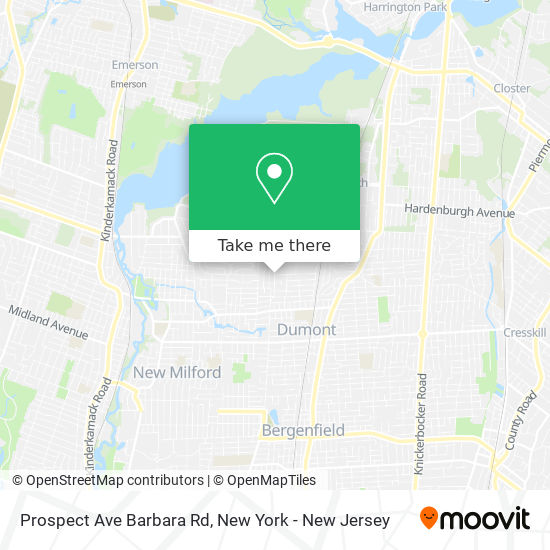 Mapa de Prospect Ave Barbara Rd