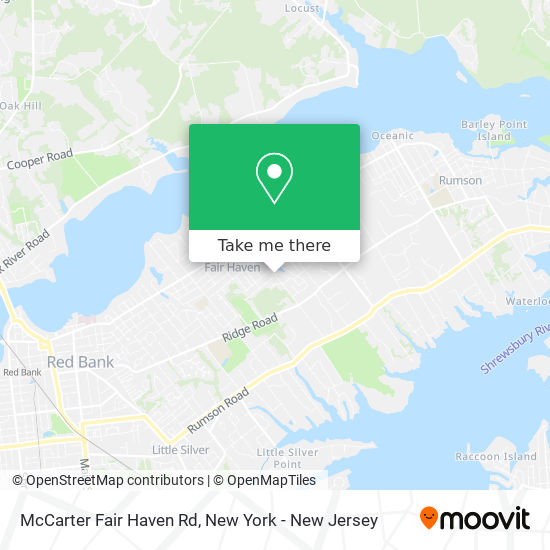 Mapa de McCarter Fair Haven Rd