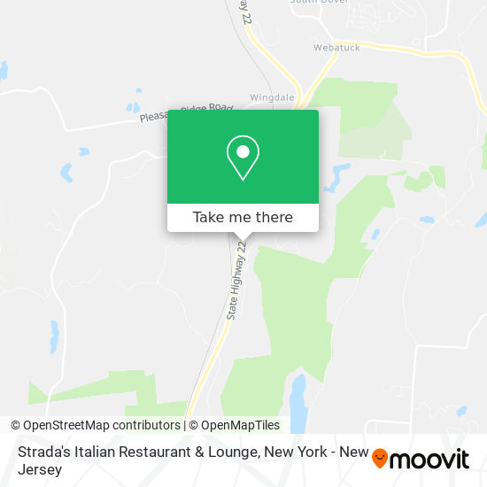 Strada's Italian Restaurant & Lounge map