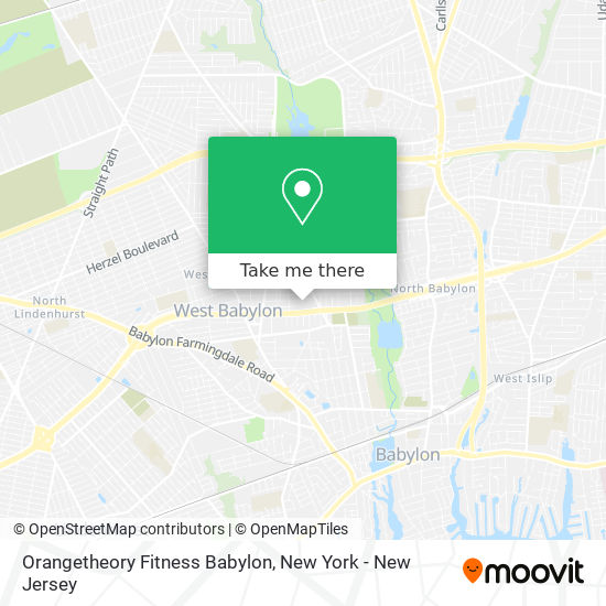 Orangetheory Fitness Babylon map