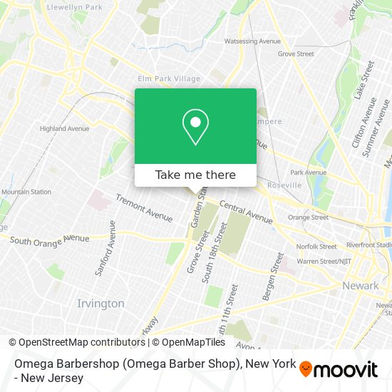 Omega Barbershop (Omega Barber Shop) map