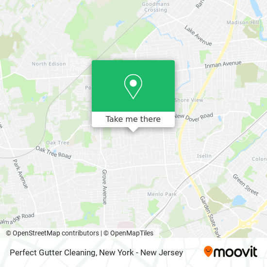 Mapa de Perfect Gutter Cleaning