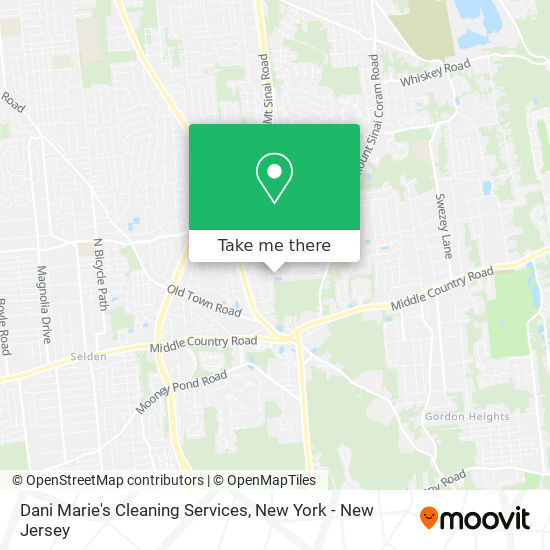 Mapa de Dani Marie's Cleaning Services